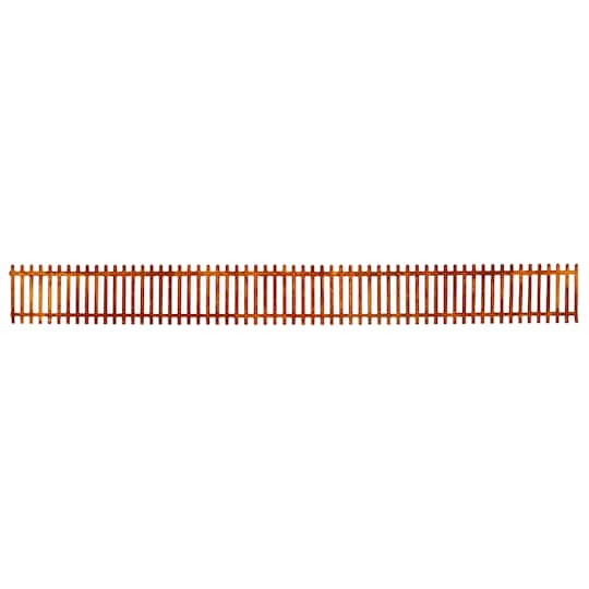 Mini Rusted Picket Fence by Ashland®